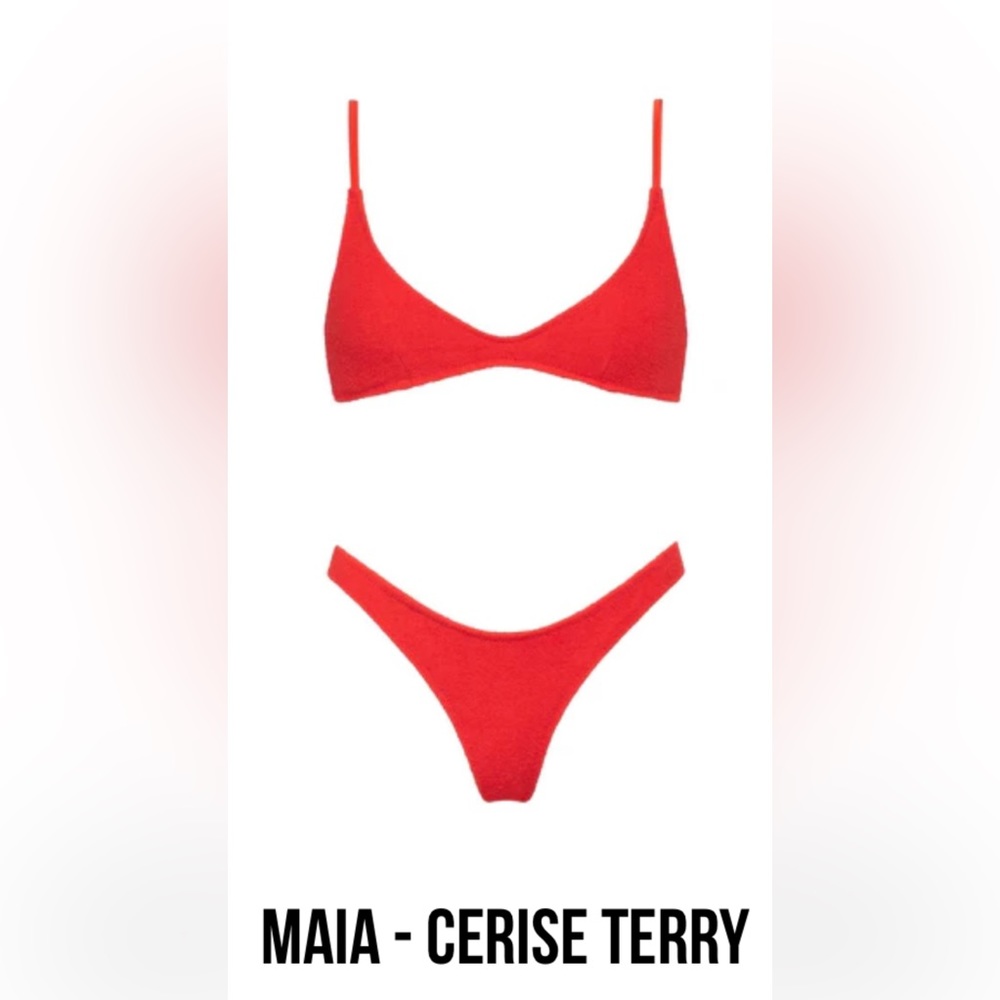 Triangle Swimwear, Red bikini, Never worn